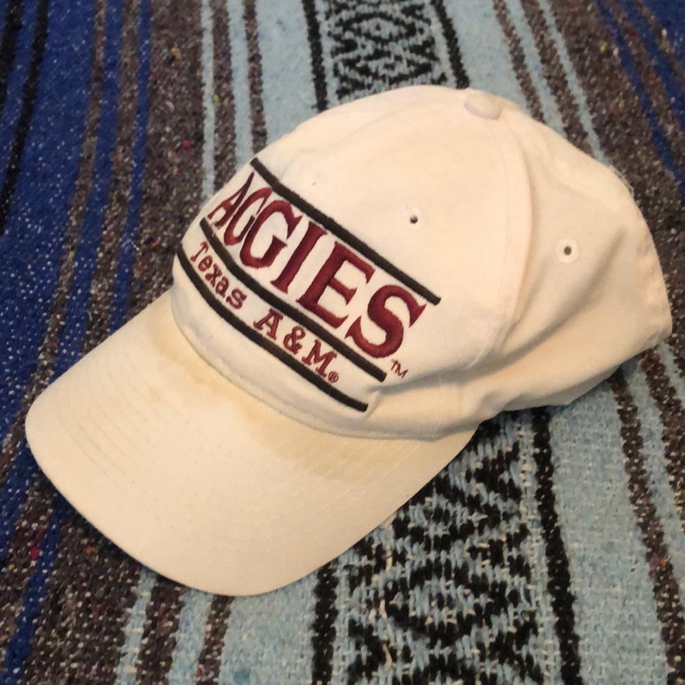 Vintage 90s The Game Texas A&M Aggies Snap Back Hat